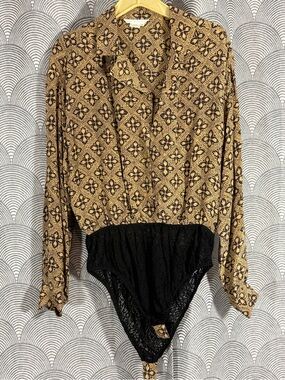 Annie Alexander Silk Bodysuit